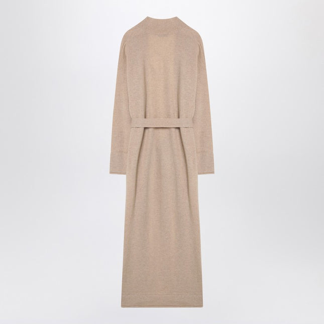 Max Mara Long beige cashmere cardigan