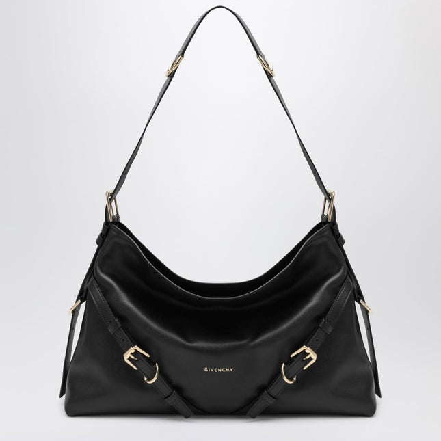 Givenchy Voyou medium black leather bag