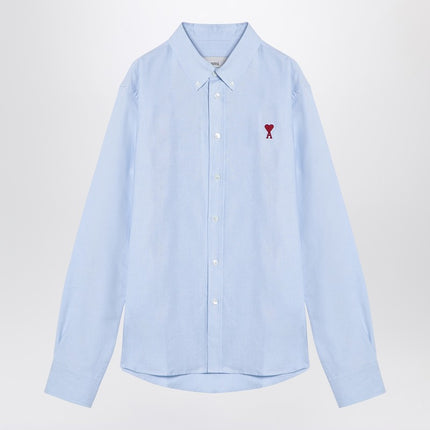 Ami Paris Light blue Ami de Coeur shirt