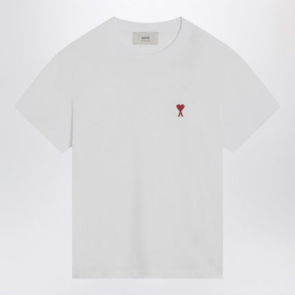 Ami Paris White Ami De Coeur T-shirt