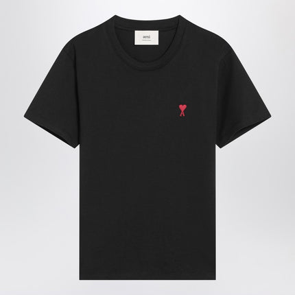 Ami Paris Ami De Coeur black T-shirt