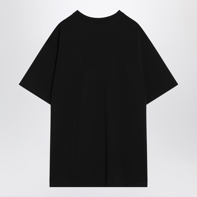 Givenchy Black cotton T-shirt with logo patch