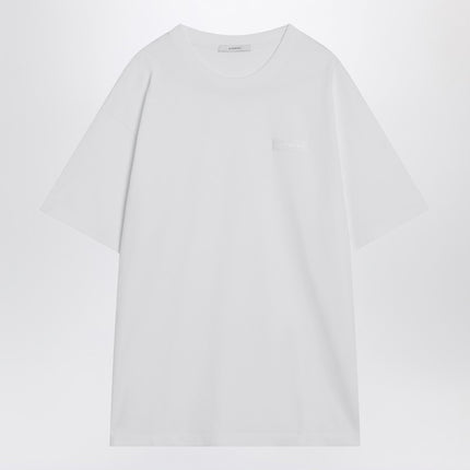 Givenchy White cotton T-shirt with logo patch