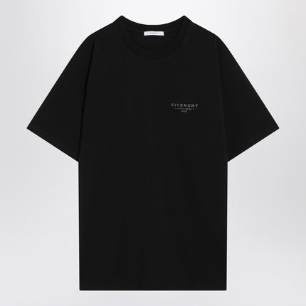 Givenchy Black cotton T-shirt with logo