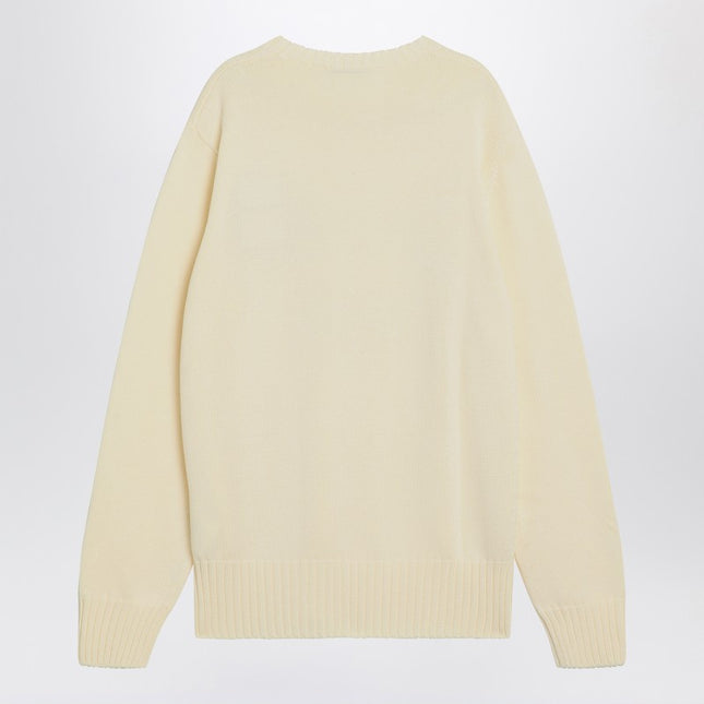 Givenchy Sweater écru in cotton with logo