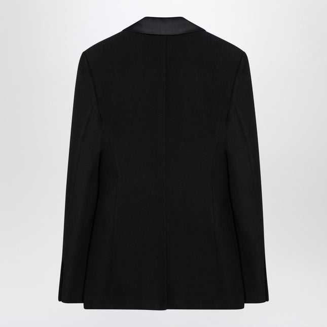 Max Mara Pianoforte Black wool smoking jacket