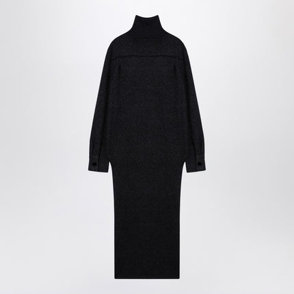 Givenchy Dark grey turtleneck with drawstring