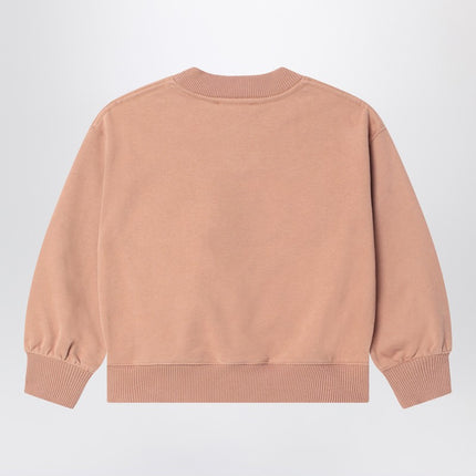 Chloé Antique pink sweatshirt with logo