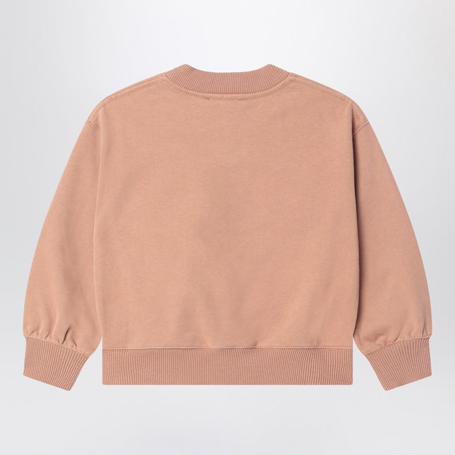 Chloé Antique pink sweatshirt with logo