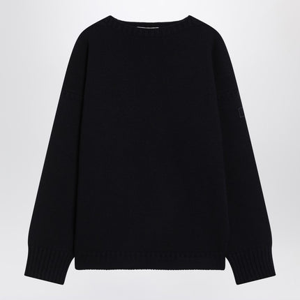 Chloé Navy blue sweater in wool and cashmere