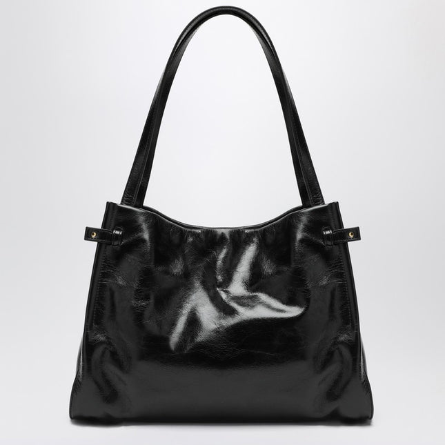 Chloé Charms black leather shoulder bag