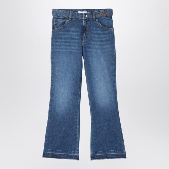 Chloé Blue washed denim jeans