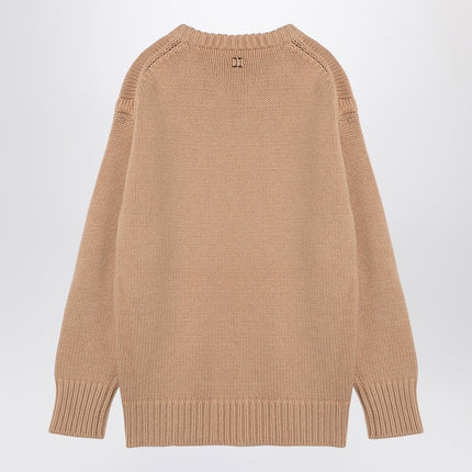 Chloé Nude cashmere and cotton oversize jumper