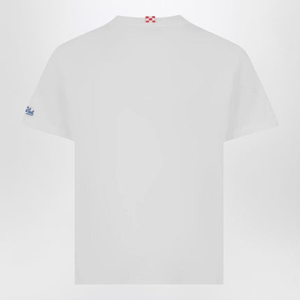 MC2 Saint Barth Eddy T-shirt white with octopus print
