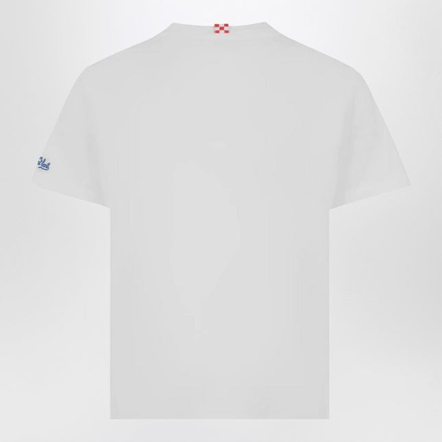 MC2 Saint Barth Eddy T-shirt white with octopus print