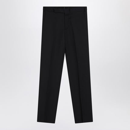 Lardini Navy blue wool pants