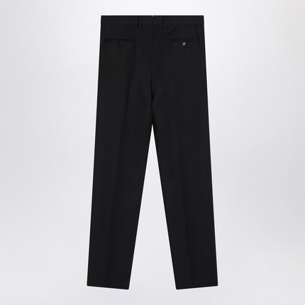 Lardini Navy blue wool pants