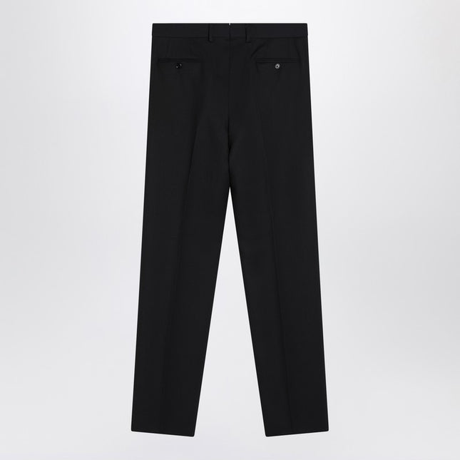 Lardini Navy blue wool pants
