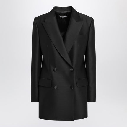 Dolce & Gabbana Dolce&Gabbana black double-breasted wool jacket