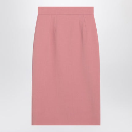 Dolce & Gabbana Dolce&Gabbana Pink wool pencil skirt