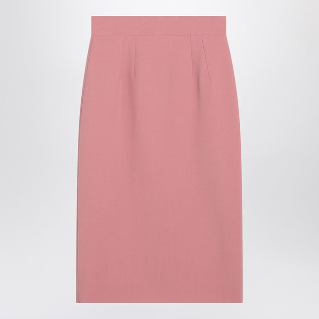 Dolce & Gabbana Dolce&Gabbana Pink wool pencil skirt