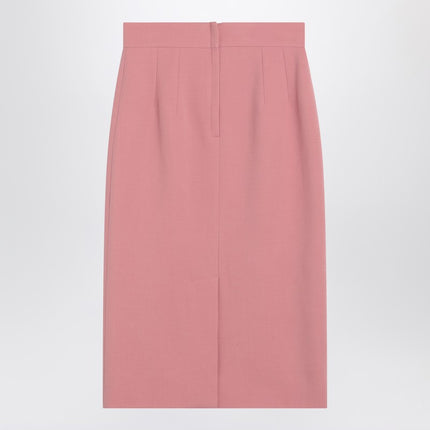 Dolce & Gabbana Dolce&Gabbana Pink wool pencil skirt