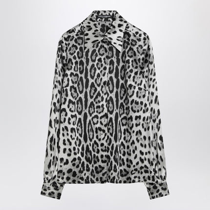 Dolce & Gabbana Dolce&Gabbana Leopard print silk shirt