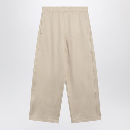 Max Mara Beige silk blend trousers