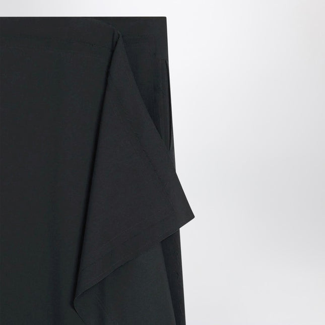 Ami Paris Anthracite grey wool skirt