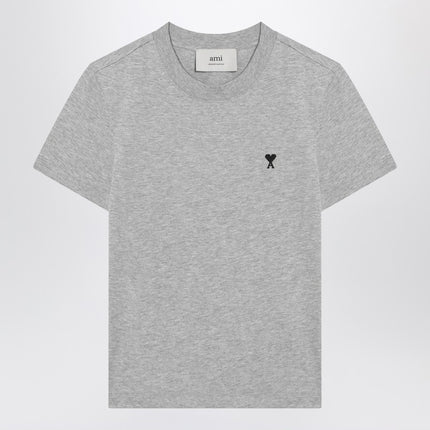 Ami Paris Ami De Coeur grey t-shirt