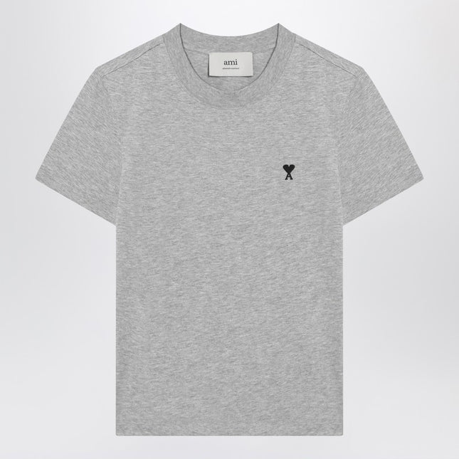 Ami Paris Ami De Coeur grey t-shirt