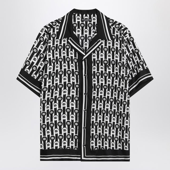 Dolce & Gabbana Dolce&Gabbana Printed silk twill Hawaii shirt