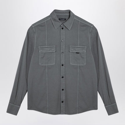 Dolce & Gabbana Dolce&Gabbana Grey cotton over shirt