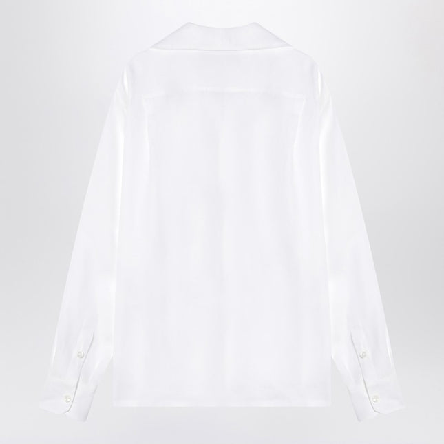 Dolce & Gabbana Dolce&Gabbana White linen shirt