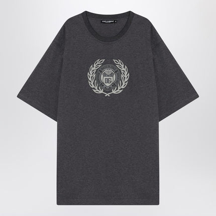 Dolce & Gabbana Dolce&Gabbana Gray cotton T-shirt with print