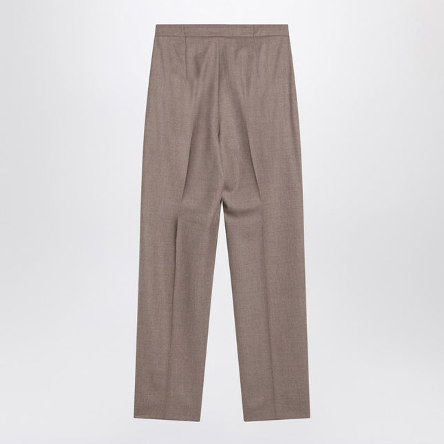 Max Mara Dove grey cashmere trousers
