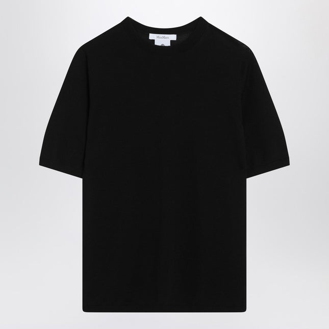 Max Mara Black wool crewneck sweater