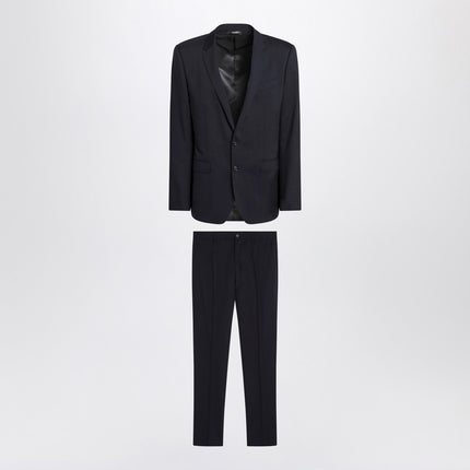 Dolce & Gabbana Dolce&Gabbana Blue single-breasted virgin wool suit