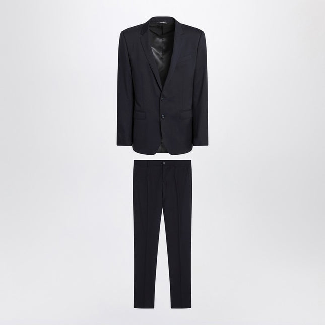 Dolce & Gabbana Dolce&Gabbana Blue single-breasted virgin wool suit
