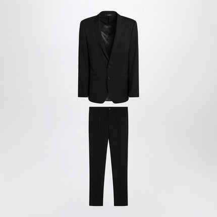 Dolce & Gabbana Dolce&Gabbana Black single-breasted virgin wool suit