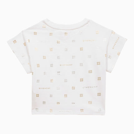 Givenchy White cotton T-shirt with logo