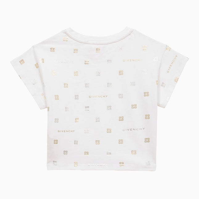 Givenchy White cotton T-shirt with logo