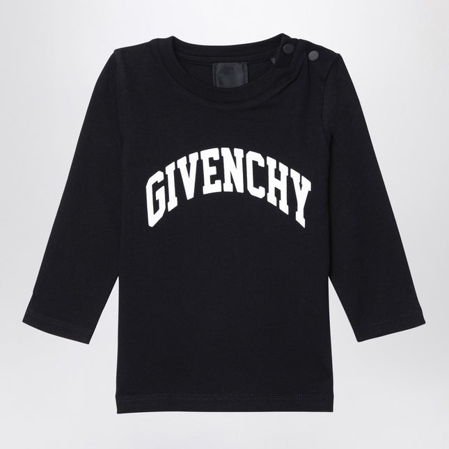 Givenchy Black cotton jersey with logo
