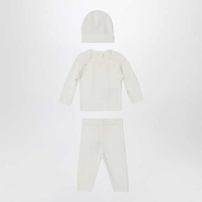 Givenchy Three-piece white cotton set