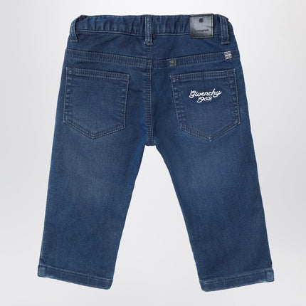 Givenchy Blue washed-effect jeans
