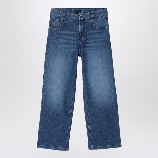Givenchy Blue washed-effect jeans