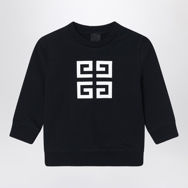 Givenchy Black sweatshirt with 4G logo print