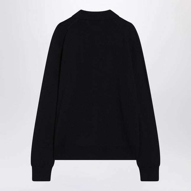 Ami Paris Ami De Coeur night blue cardigan