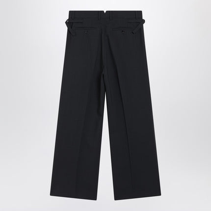 Ami Paris Charcoal gray wool trousers