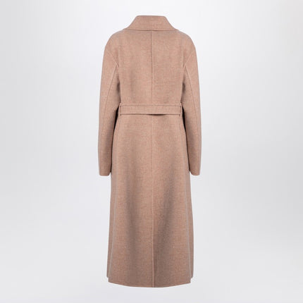 Jil Sander Pink granite wool coat